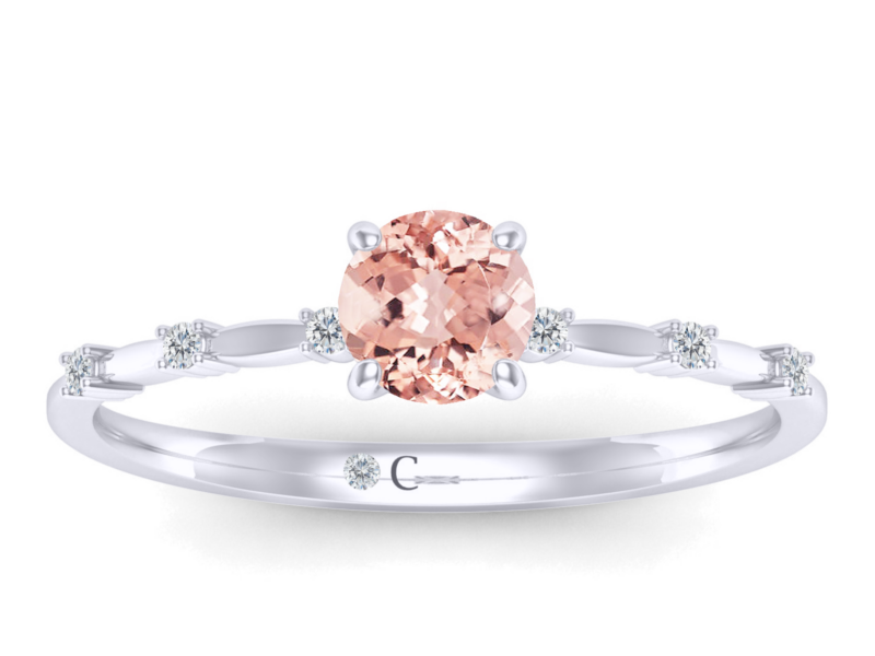 Morganite Rings