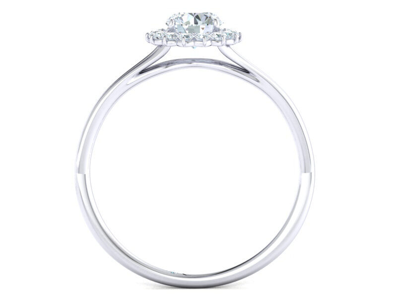 Halo Diamond Engagement Rings