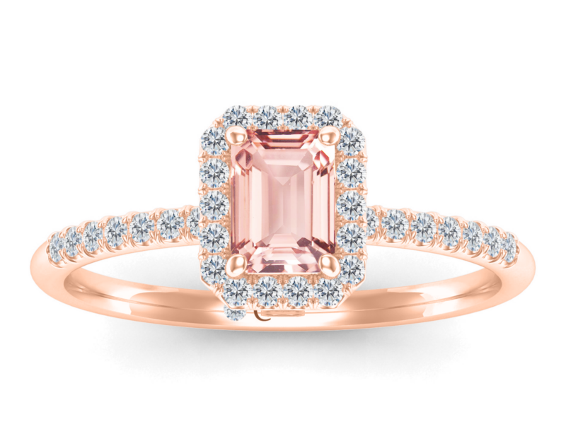 Morganite Rings